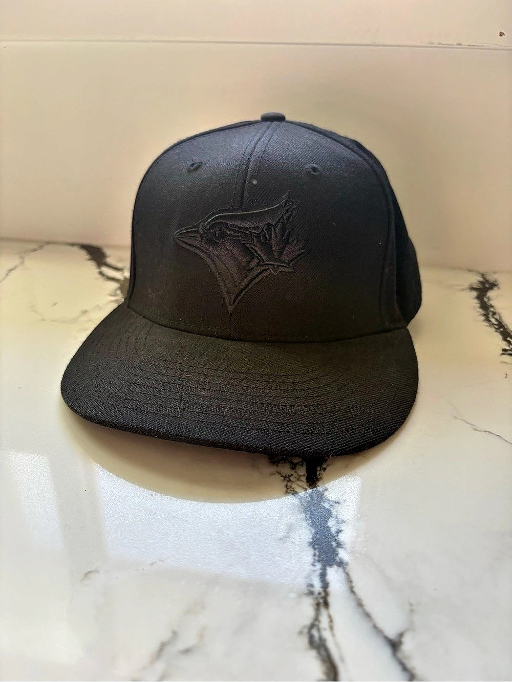 New Era Toronto Blue Jays Black on Black 59FIFTY Fitted Cap Black
